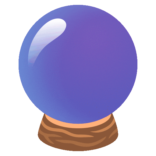 Animated glass sphere